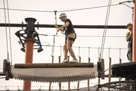 Lumberjack Feud Obstacle Course