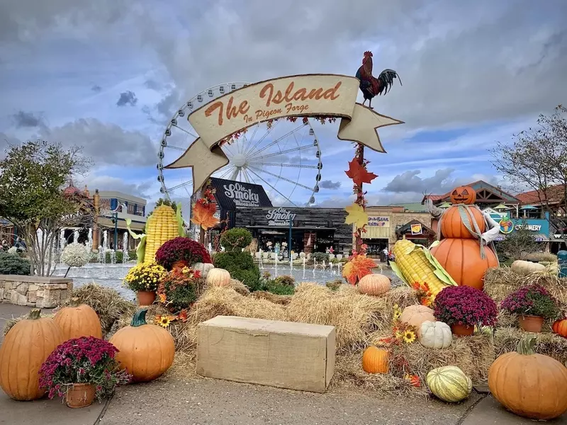 Fall Decor at The Island