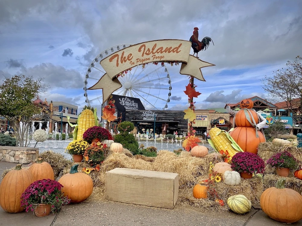 Fall Decor at The Island