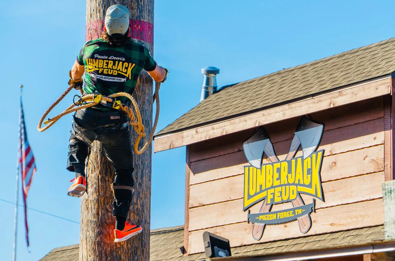 lumberjack competition pigeon forge
